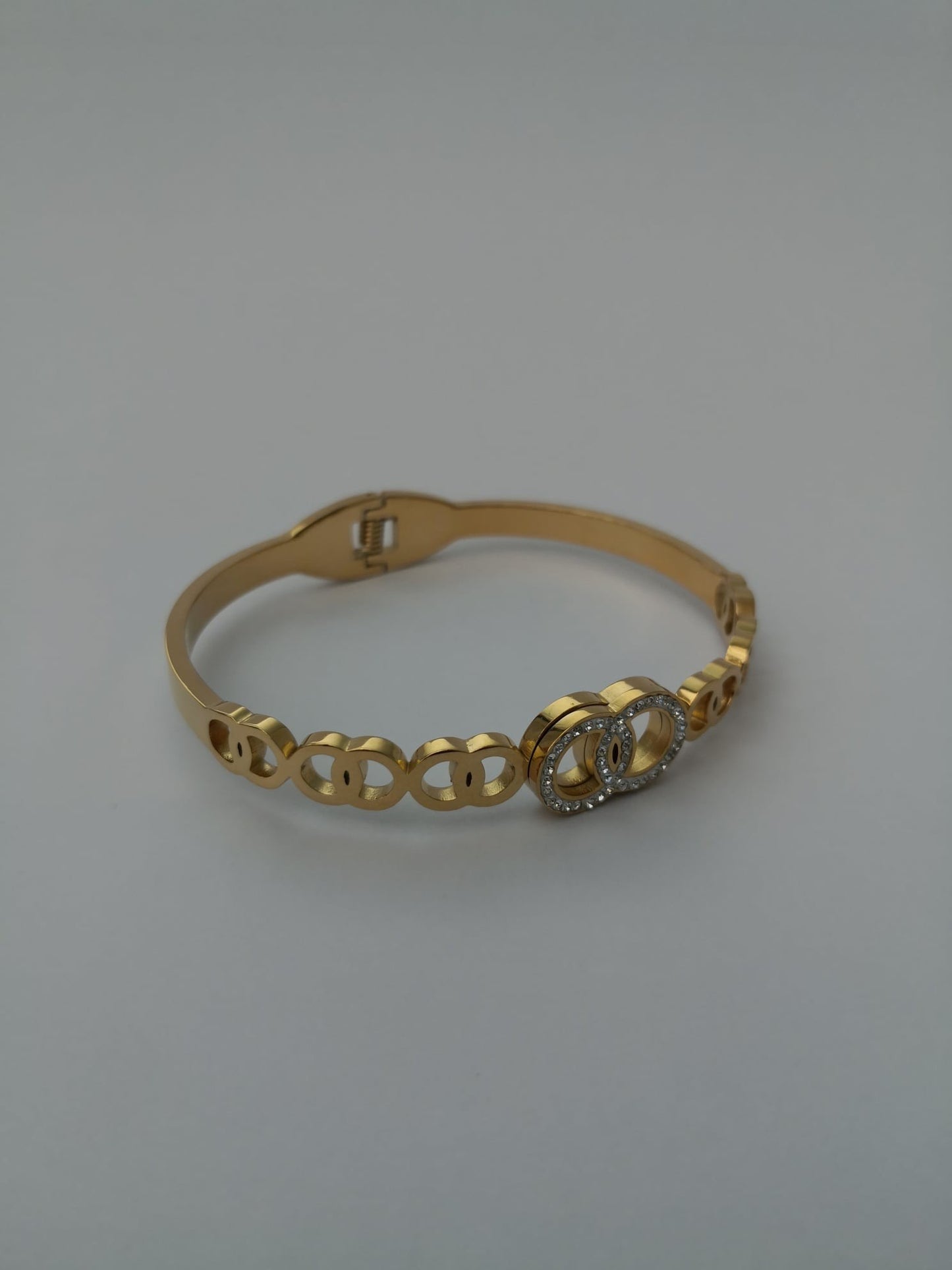 Women's Stainless Steel Bracelet - Gold Color